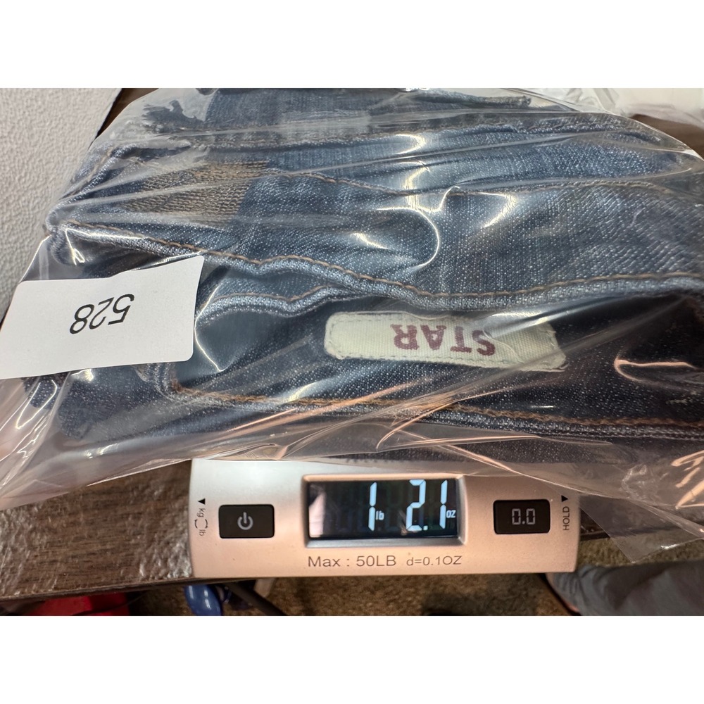 Los !T Jeans Star Bootcut Women Size 27 Blue Low Rise Dark Wash Denim - Picture 14 of 14